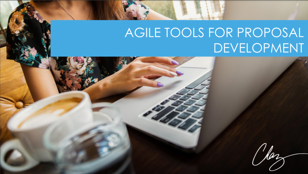 Agile Tools For Proposal Development